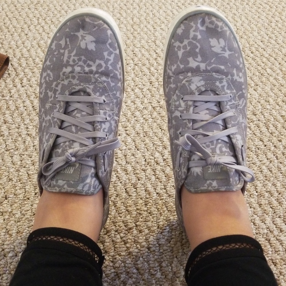 Nike - Canvas Floral Print Casual Sneakers